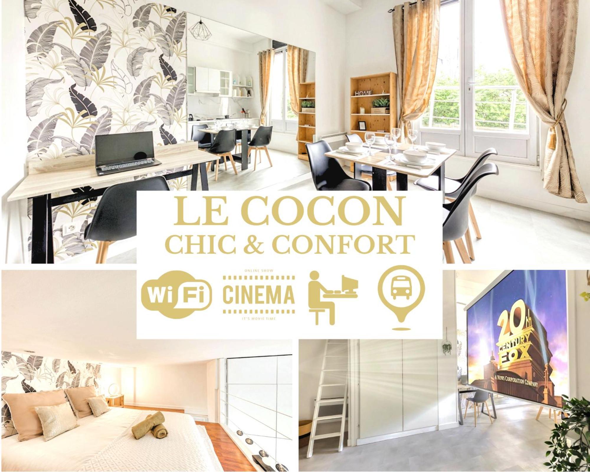 Le Cocon - Confort - Cinema - Espace De Travail - Netflix & Chill - Proche Paris - Offre Speciale Cachan Eksteriør billede